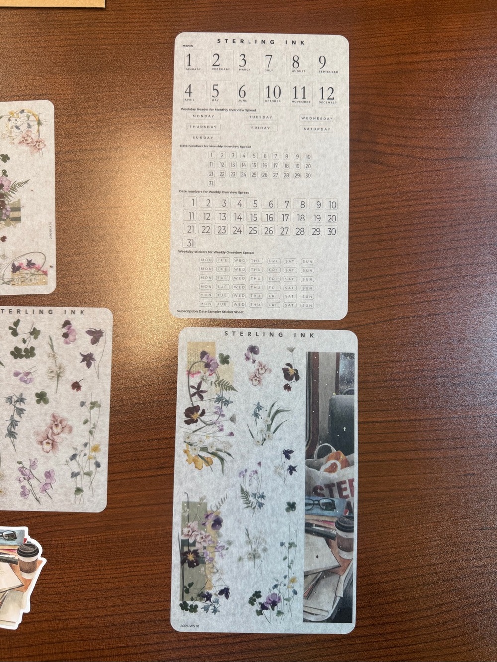 Sterling Ink September Sticker Subscription - Picture 4 of 7
